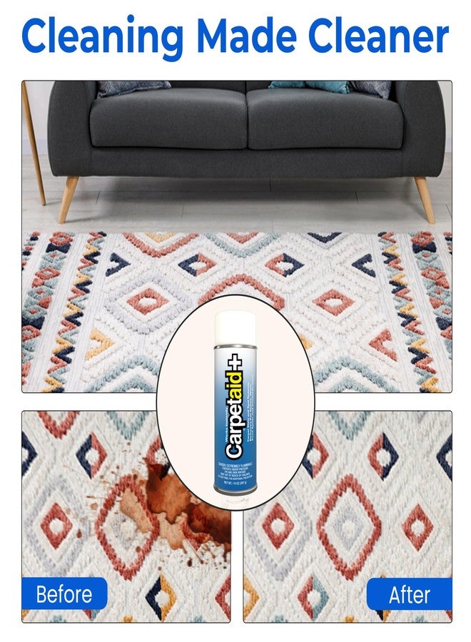 Carpetaid+ Carpet Aid Spot & Stain Remover – Perfect for Christmas & New Year Cleaning, Removes Oil, Grease, Ink, Coffee, Pet Urine & Lipstick from Carpets, Rugs & Upholstery - Image 5